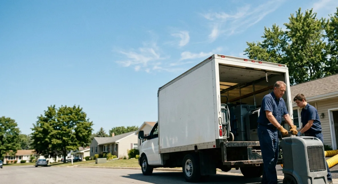 Water Damage Cleanup in Piqua, OH near me